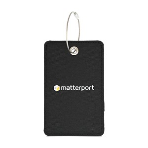 American Tourister® Zoom Turbo Recycled rPET Luggage Tag - Black