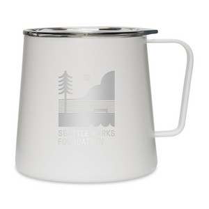 [102761-104] MiiR® Grounded Camp Cup - 12 Oz. - White Powder