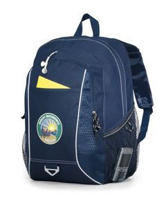 Atlas Laptop Backpack - Navy Blue