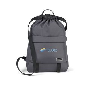 [100154-079] American Tourister® Embark Recycled rPET Cinchpack - Gunite