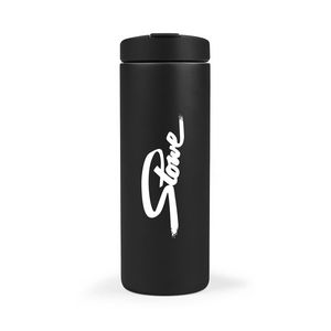 [100276-009] MiiR® Vacuum Insulated Travel Tumbler - 16 Oz. - Black Powder