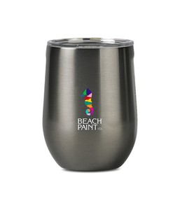[100485-070] CORKCICLE® Stemless Wine Cup - 12 Oz. - Gunmetal