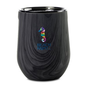 [100485-969] CORKCICLE® Stemless Wine Cup - 12 Oz. - Burnt Wood