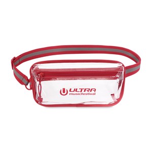 [100491-610] Sigma Clear Mini Sling Bag - Red