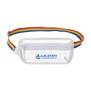[100491-950] Sigma Clear Mini Sling Bag - Rainbow