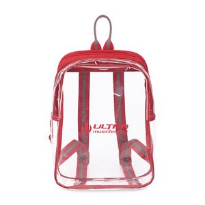 [100492-610] Sigma Clear Mini Backpack - Red