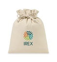 Canvas Drawstring Gift Bag - Large - Natural