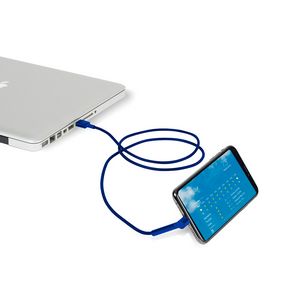 [100568-436] Side Kick Charging Cable - Royal Blue