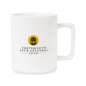 [100743-107] Soleil Ceramic Mug - 12 oz. - Matte White