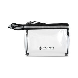 [100795-000] Sigma Clear Zippered Pouch - Clear