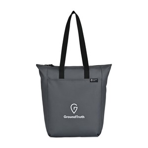 Renew Recycled rPET Zippered Tote - AWARE™ - Durango Grey