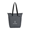 Renew Recycled rPET Zippered Tote - AWARE™ - Durango Grey