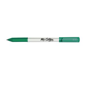[100890-353] Paper Mate® Write Bros Stick Pen White Barrel - Black Ink - Green