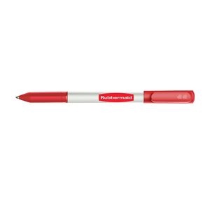 [100890-618] Paper Mate® Write Bros Stick Pen White Barrel - Black Ink - Red