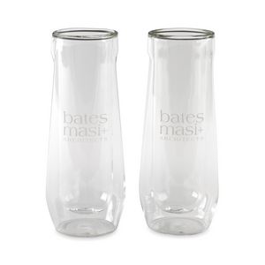 [100918-000] CORKCICLE® Flute Glass Set (2) - Clear