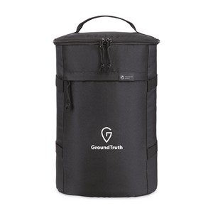 Renew Recycled rPET Backpack Cooler - AWARE™ - Black