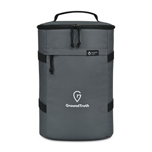 [101034-078] Renew Recycled rPET Backpack Cooler - AWARE™ - Durango Grey