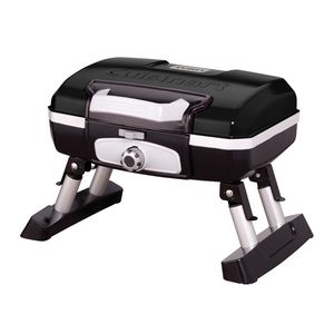 [101070-001] Cuisinart Outdoors® Petite Gourmet Portable Gas Grill - Black
