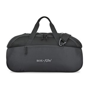 Revive Recycled rPET Mesh Sport Duffel - Black