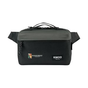 [101227-973] Igloo® Fundamentals Hip Pack Cooler - Black-Dark Grey