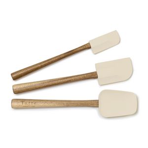 [101267-294] La Cuisine Silicone Baking Utensils - Bone