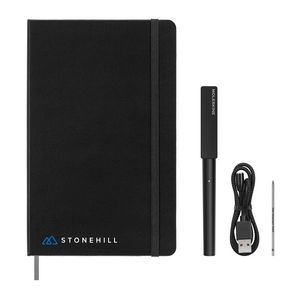 [101308-001] Moleskine® Smart Writing Set - Ruled Large - Black