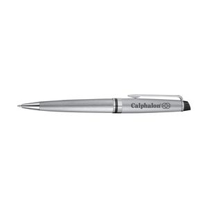 [101336-186] Waterman Expert Ballpoint - Stainless Steel - Silver Trim