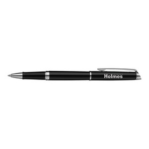 [101337-182] Waterman Hemisphere Rollerball - Black - Silver Trim