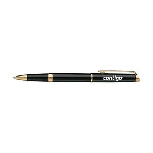 [101337-183] Waterman Hemisphere Rollerball - Black - Gold Trim