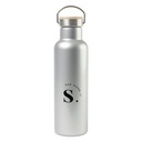 Aviana™ Metallics Double Wall Stainless Steel Wine Bottle - 25 Oz. - Metallic Silver