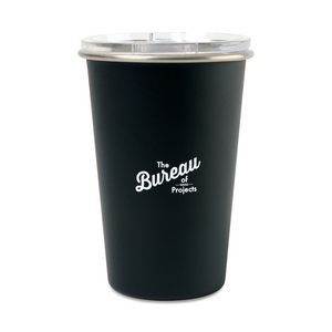 [101357-001] Arlo Classics Stainless Steel Travel Tumbler - 14 Oz. - Black