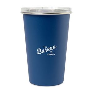 [101357-430] Arlo Classics Stainless Steel Travel Tumbler - 14 Oz. - Royal Blue