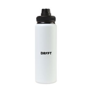 [101361-100] Jett Aluminum Chug Lid Hydration Bottle - 32 Oz. - White