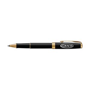 [101374-185] Parker Sonnet Rollerball - Matte - Black Matte - Gold Trim
