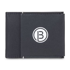 [101435-001] Travis & Wells® Lennox Recycled Nylon Money Clip - Black