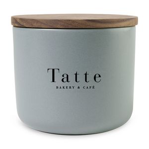 Be Home® Brampton Stoneware Container - Medium - Light Grey