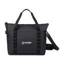 Acadia Recycled rPET Tote Cooler - Black