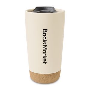 [101612-294] Valo Ceramic Tumbler - 16 Oz. - Bone