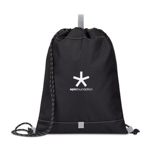 [101638-031] Repeat Recycled rPET Cinchpack - Medium Grey