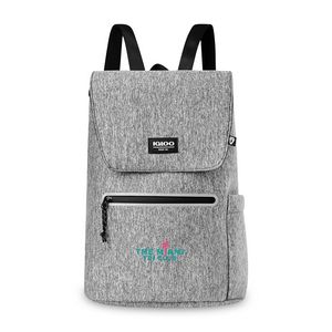[101666-086] Igloo® Moxie Cinch Backpack Cooler - Heather Gray