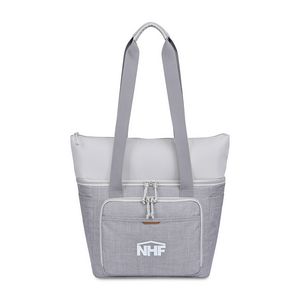 [101747-774] Parkview Recycled rPET Tote Cooler - Greystone