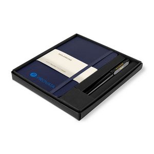 [101799-413] Moleskine® Medium Notebook and Kaweco Pen Gift Set - Navy Blue