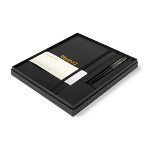 [101800-001] Moleskine® Large Notebook and Kaweco Pen Gift Set - Black