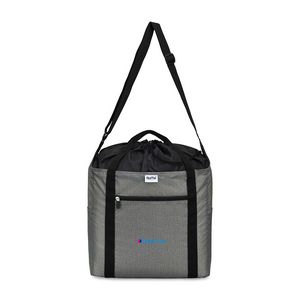 [101856-080] RuMe® Recycled Ripstop rPET Cinch Tote - Heather Grey