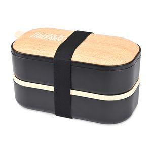 [101920-001] Osaka Bento Lunch Box - Black