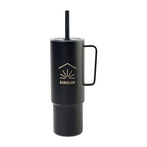 [101941-009] MiiR® All Day Straw Cup - 32 Oz. - Black Powder