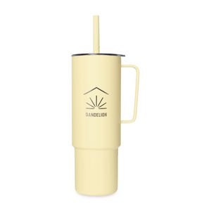 [101941-137] MiiR® All Day Straw Cup - 32 Oz. - Sandstone