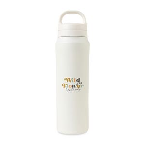 [101952-119] Aviana™ Rowan Recycled Stainless Steel Water Bottle - 16 Oz. - Marshmallow