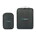 Alba Recycled rPET Compression Packing Cube Set - Black Sand