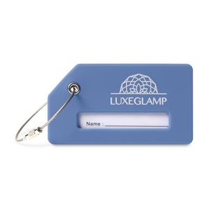 [101968-430] Silicone Luggage Tag - Royal Blue